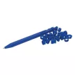 Zseléstoll, nyomógombos, kirakós, 2 db, WEDO "Letter Pen Puzzle", kék