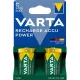 Tölthető elem, C baby, 2x3000mAh, előtöltött, műanyagmentes, VARTA "Power" 2 db