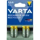 Tölthető elem, AAA mikro, újrahasznosított, 4x800 mAh, VARTA 4 db