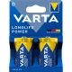 Elem, D góliát, 2 db, műanyagmentes, VARTA "Longlife Power"