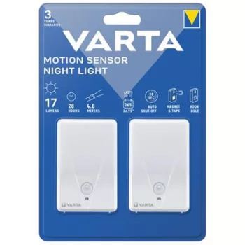   Éjjeli lámpa, LED, 2 db, VARTA "Motion Sensor Night"