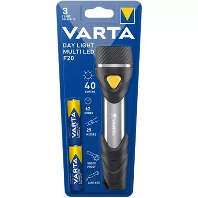 Elemlámpa, LED, 2xAA, VARTA "Day Light F20" 1 db