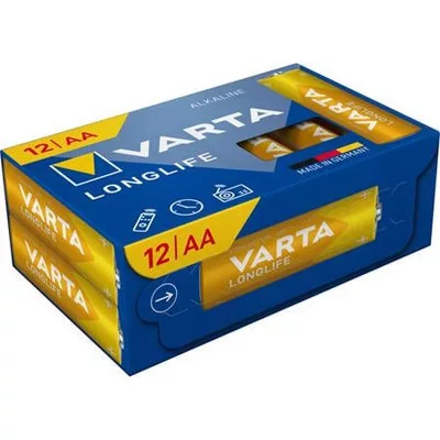 Elem, AA ceruza, 12 db, műanyagmentes, VARTA "Longlife"