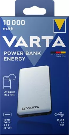Power bank, 10.000mAh, VARTA 1 db