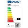 Asztali lámpa, 11 W, ALBA "Architect", fekete 1 db