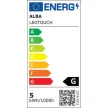 Asztali lámpa, LED, 4,8 W, ALBA "Ledtouch" USB porttal 1 db