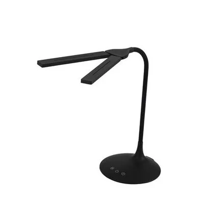 Asztali lámpa, LED, 6 W, ALBA "Ledtwin", fekete 1 db