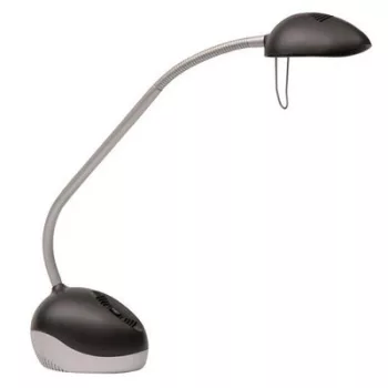   Asztali lámpa, LED, 3-5,5 W, ALBA "LedX", fekete 1 db