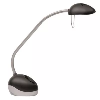 Asztali lámpa, LED, 3-5,5 W, ALBA "LedX", fekete 1 db