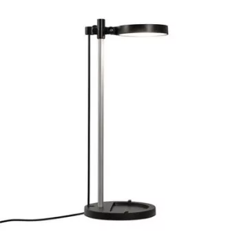   Asztali lámpa, LED, szabályozható, MAUL "Kit", fekete-ezüst 1 db