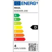 Asztali lámpa, LED MAUL "Arc", fekete 1 db