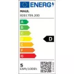 Asztali lámpa, LED, szabályozható, MAUL "Pearly colour vario", fehér 1 db