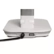 Asztali lámpa, LED, szabályozható, USB, MAUL "Jazzy", fehér 1 db