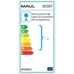 Asztali lámpa, energiatakarékos, felfogatható, MAUL "Study", ezüst 1 db