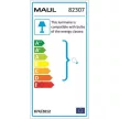 Asztali lámpa, energiatakarékos, felfogatható, MAUL "Study", ezüst 1 db