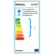 Asztali lámpa, energiatakarékos, felfogatható, MAUL "Study", ezüst 1 db