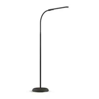   Állólámpa, irodai, LED, szabályozható, MAUL "Pirro", fekete