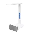 Asztali lámpa, LED, szabályozható, Qi töltővel, USB, HOME, fehér 1 db