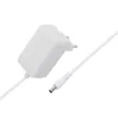 Asztali lámpa, LED, szabályozható, Qi töltővel, USB, HOME, fehér 1 db
