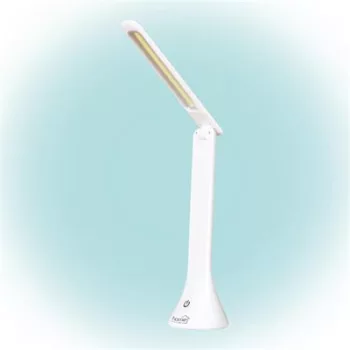 Asztali lámpa, LED, szabályozható, USB, HOME, fehér 1 db