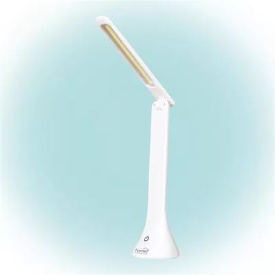 Asztali lámpa, LED, szabályozható, USB, HOME, fehér