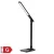 Asztali lámpa, LED, szabályozható, fém, éjjeli fény, HOME, fekete 1 db
