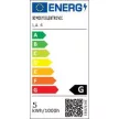 Asztali lámpa, LED, szabályozható, fém, éjjeli fény, HOME, fekete 1 db