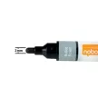 Üvegtábla marker, NOBO, fekete 4 db