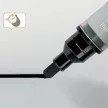 Üvegtábla marker, NOBO, fekete 4 db
