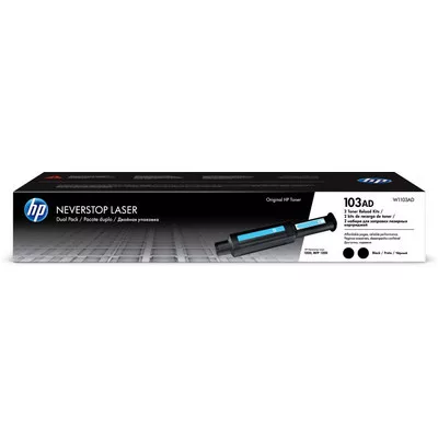 HP W1103AD Toner FEKETE / BLACK 2*2.500 oldal kapacitás No.103 ► Legális! ◄