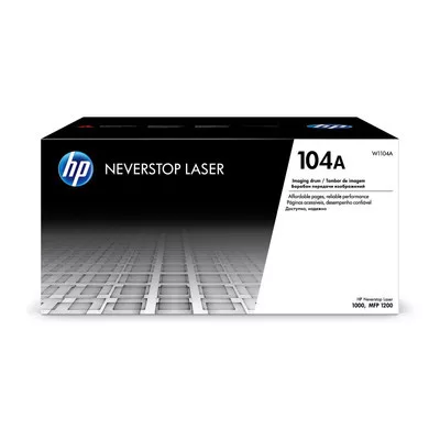 HP W1104A Dobegység FEKETE / BLACK 20.000 oldal kapacitás No.104 ► Legális! ◄