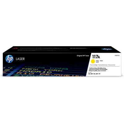 HP W2072A Toner sárga 700 oldal kapacitás No.117A