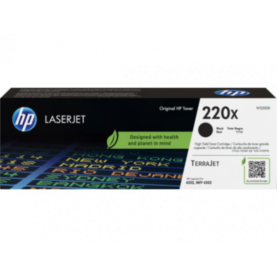 HP W2200X Toner FEKETE 7.500 oldal kapacitás No.220X