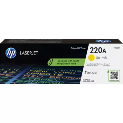 HP W2202A eredeti sárga tonerkazetta no.220A (1800 oldal) ► Legális forrásból ► Legális! ◄