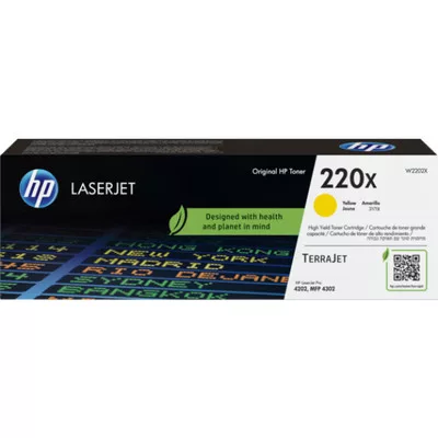 HP W2202X Toner sárga 5.500 oldal kapacitás No.220X ► Legális! ◄