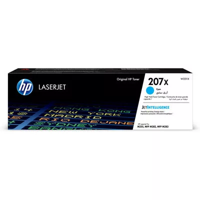 HP W2211X eredeti CIÁN / CYAN  Toner 2.450 oldal kapacitás No.207 ► Legális forrásból ► Legális! ◄