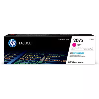 HP W2213X eredeti Magenta Toner 2.450 oldal kapacitás No.207 ► Legális forrásból ► Legális! ◄