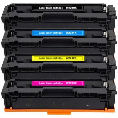 HP -hez W2213X (207X) magenta UTÁNGYÁRTOTT tonerkazetta (≈2450 oldal)