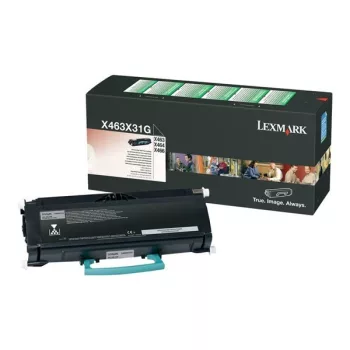   Lexmark X46X fekete eredeti toner 15K, (~15000 oldal) X463X31G