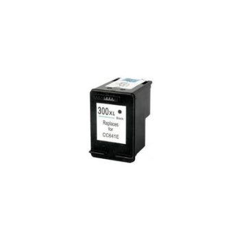   HP -hez Nr.300XL (CC641E) utángyártott fekete TINTAPATRON / INK CARTRIDGE, ~600 oldal