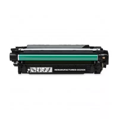 UTÁNGYÁRTOTT CE250X FEKETE / BLACK (fekete) tonerkazetta HP NYOMTATÓkhoz (≈10500 oldal)