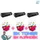 HP -hez, CE278A / CANON-hoz CRG-728  ►3DB◄ UTÁNGYÁRTOTT tonerkazetta + ►3DB meglepetés◄    (3X~2100 oldalas) (≈2100oldal)