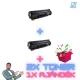 HP -hez,  CE278A / CANON-hoz CRG-728 ►2DB◄ UTÁNGYÁRTOTT tonerkazetta + ►meglepetés◄   (2X~2100 oldalas) (≈2100oldal)