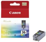   Canon® CLI-36 eredeti színes tintapatron, ~110 oldal (cli36)