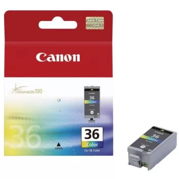   Canon® CLI-36 eredeti színes tintapatron, ~110 oldal (cli36)