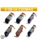 Canon nyomtatóhoz PGI520 - CLI521 chipes utángyártott tintapatron csomag, 6 darabos (pgi-520, cli-521)