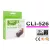 Canon -hoz, CLI-526 M (magenta) utángyártott TINTAPATRON / INK CARTRIDGE !CHIPES! ~450 oldalas (cli526m)