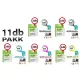 Canon -hoz ►11db-os◄ PGI-550/CLI-551XL CHIPES utángyártott TINTAPATRON / INK CARTRIDGE PAKK (~6780 oldal)