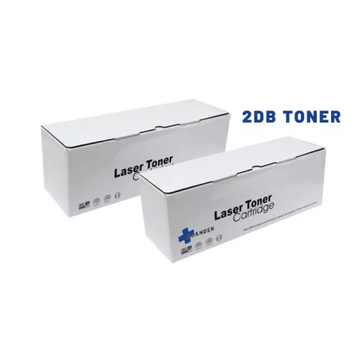 2DB Canon CRG737 Bk utángyártott fekete tonerCSOMAG + meglepetés ajándék  (2X~2400 oldal) (crg-737 /crg137 / crg537)