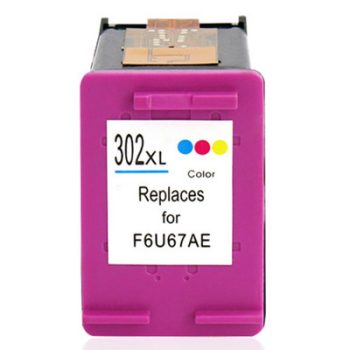   HP -hez Nr.302XL színes utángyártott tintapatron, ~330 oldal (F6U67AE)